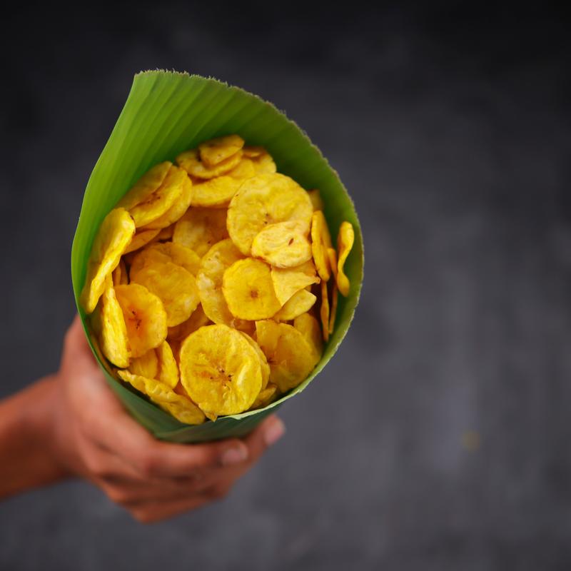 1/2-Tray Plantain chips photo