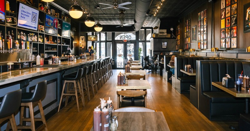 Interior, seating area