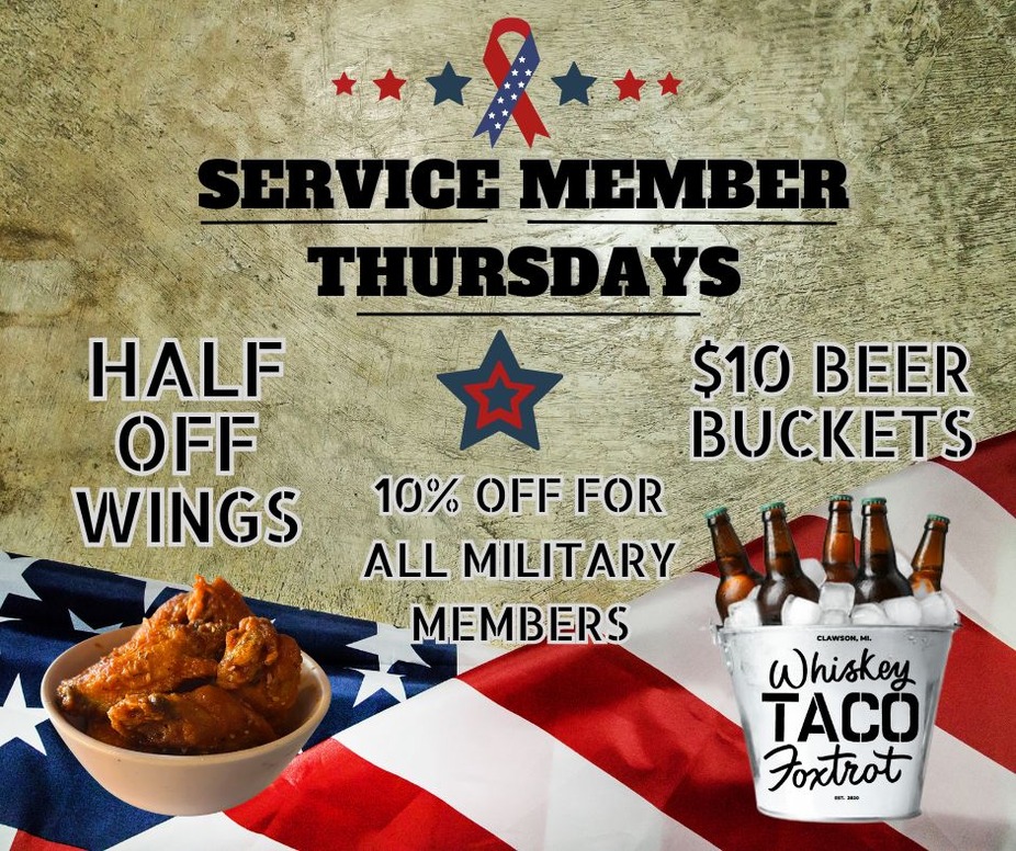 Service Member Thursday event photo