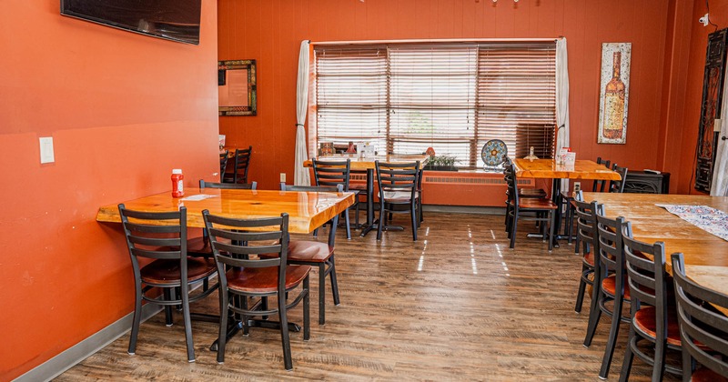 Interior, seating area