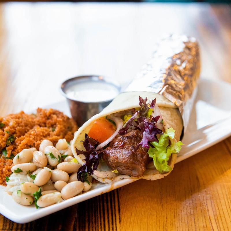 Lamb Shish Kebab Sandwich photo