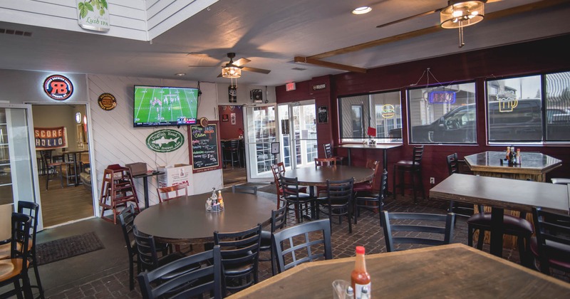 Interior, dining area