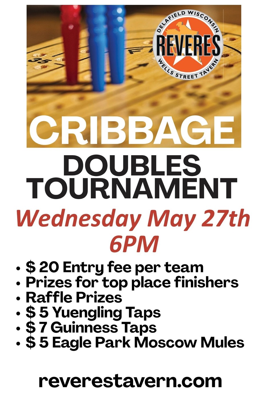 Doubles Cribbage Tournament event photo