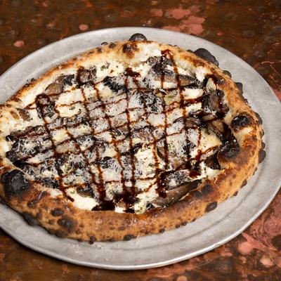 Wild Funghi Pizza.