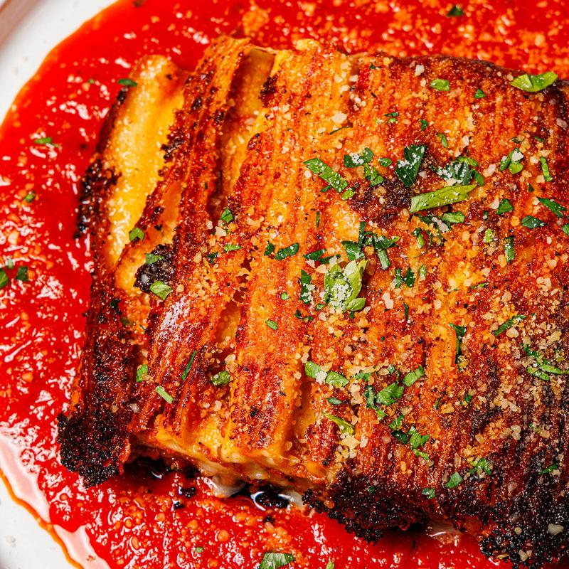 menu item 4 of 16, Seared Lasagna