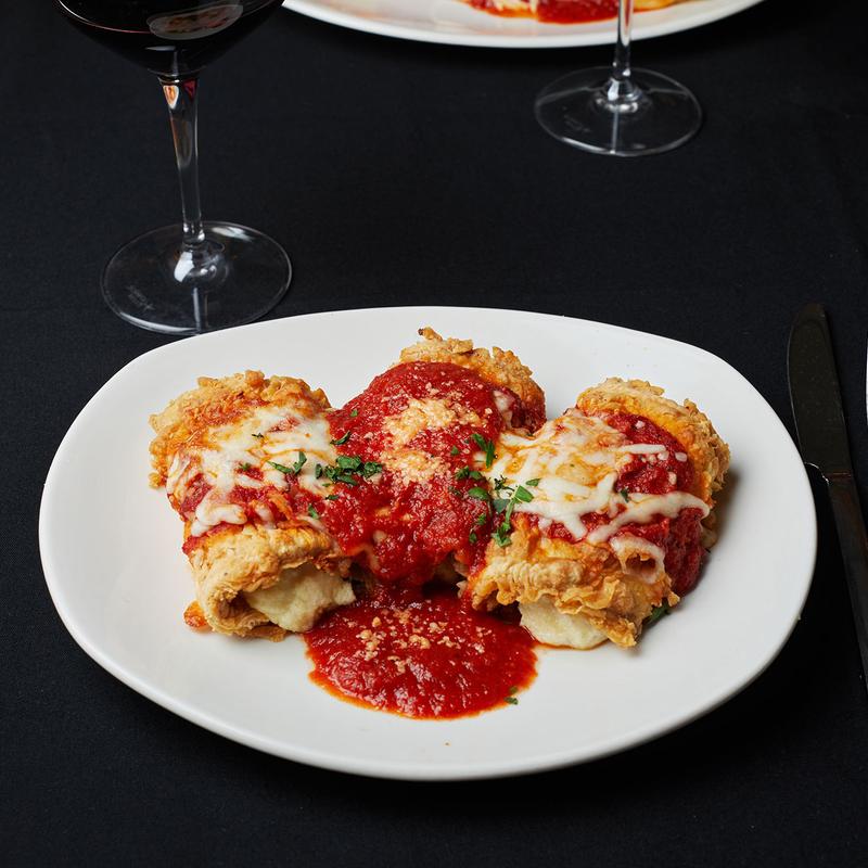 Ricotta Stuffed Eggplant photo