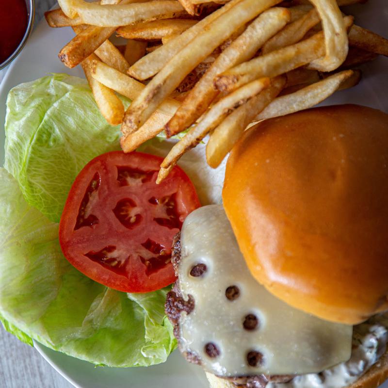 French Wagyu Cheese Burger photo