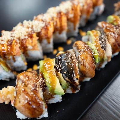 Green Dragon roll.