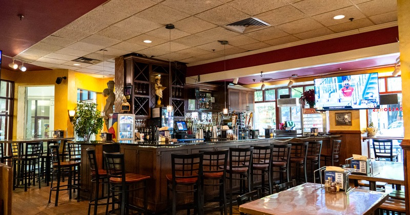Interior, bar area