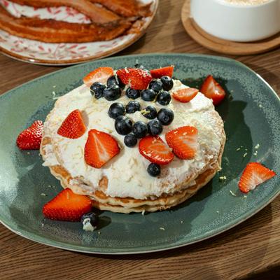 Lemon Ricotta Pancakes.