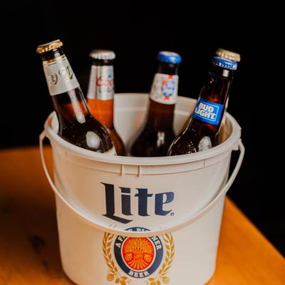 Beer bucket.