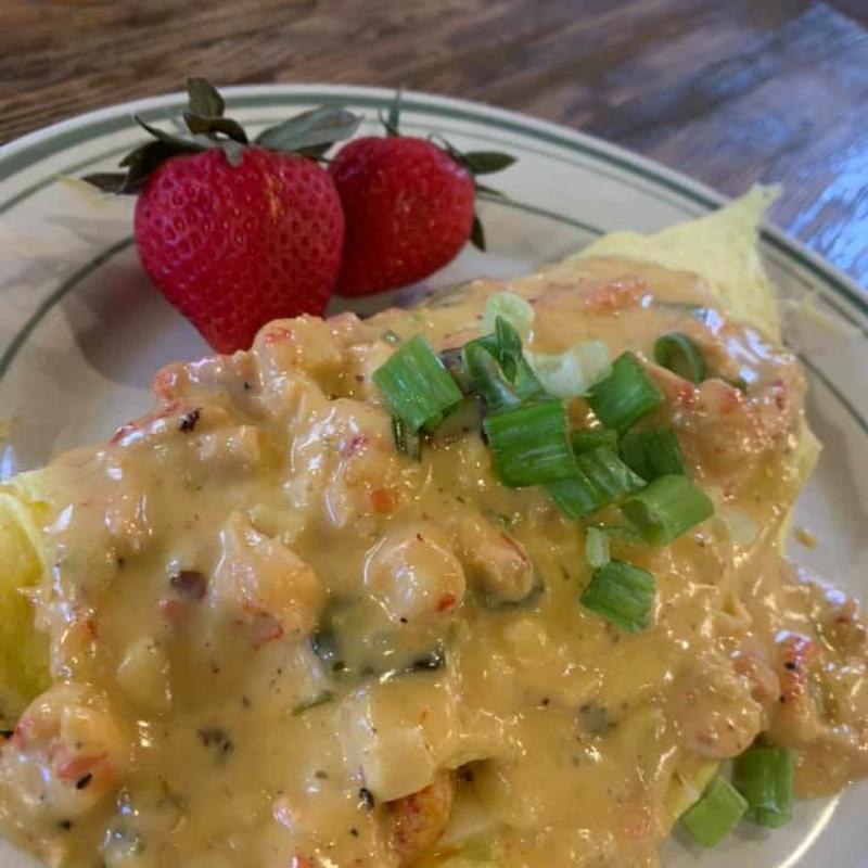 Crawfish Queso Omelet photo