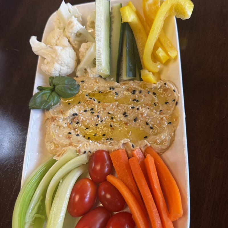 menu item 2 of 14, Everything Hummus Vegetable Tray (GF)
