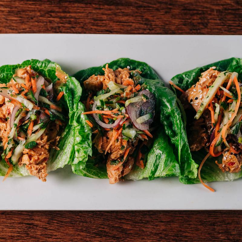 menu item 24 of 28, Thai Peanut Lettuce Wraps