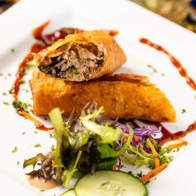 Cuban Egg Rolls.