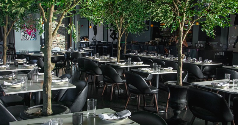 Tables ready for guests