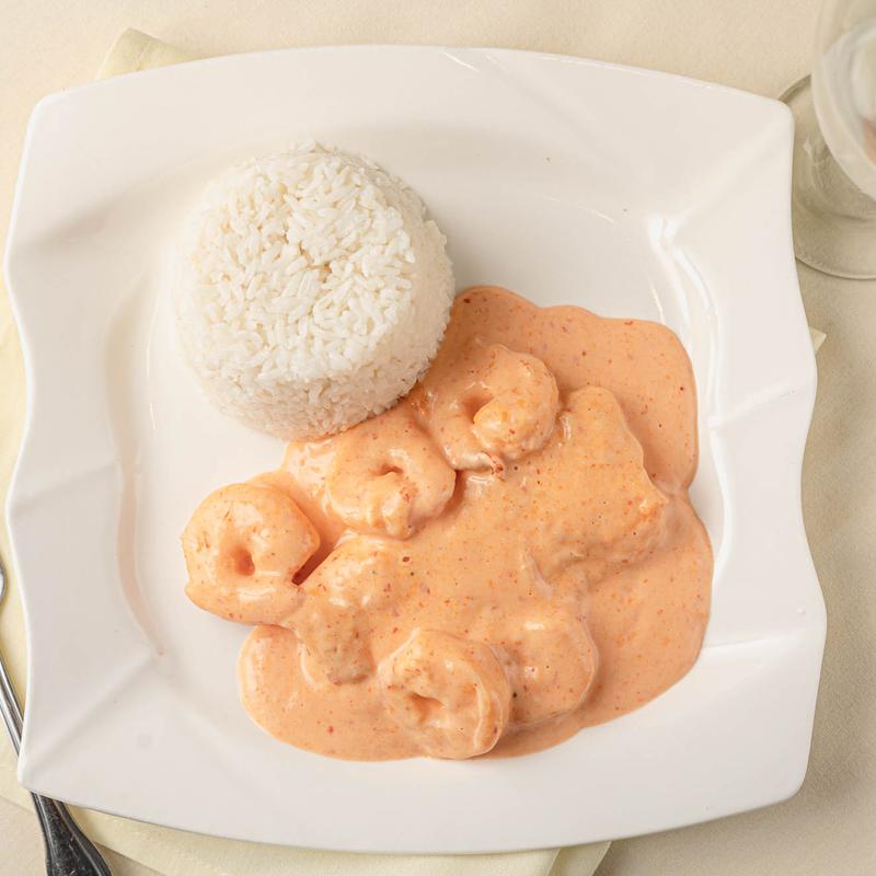 Pescado en Salsa de Camarones photo