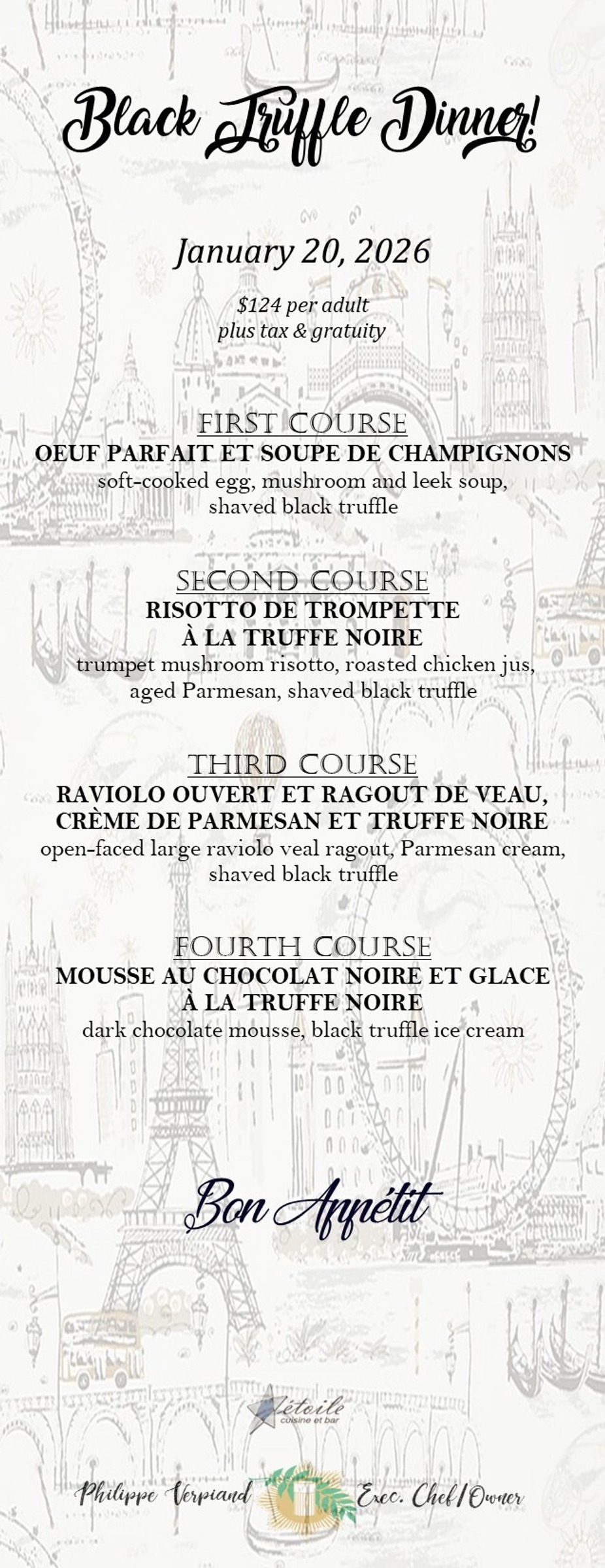 Black Truffle Dinner event photo