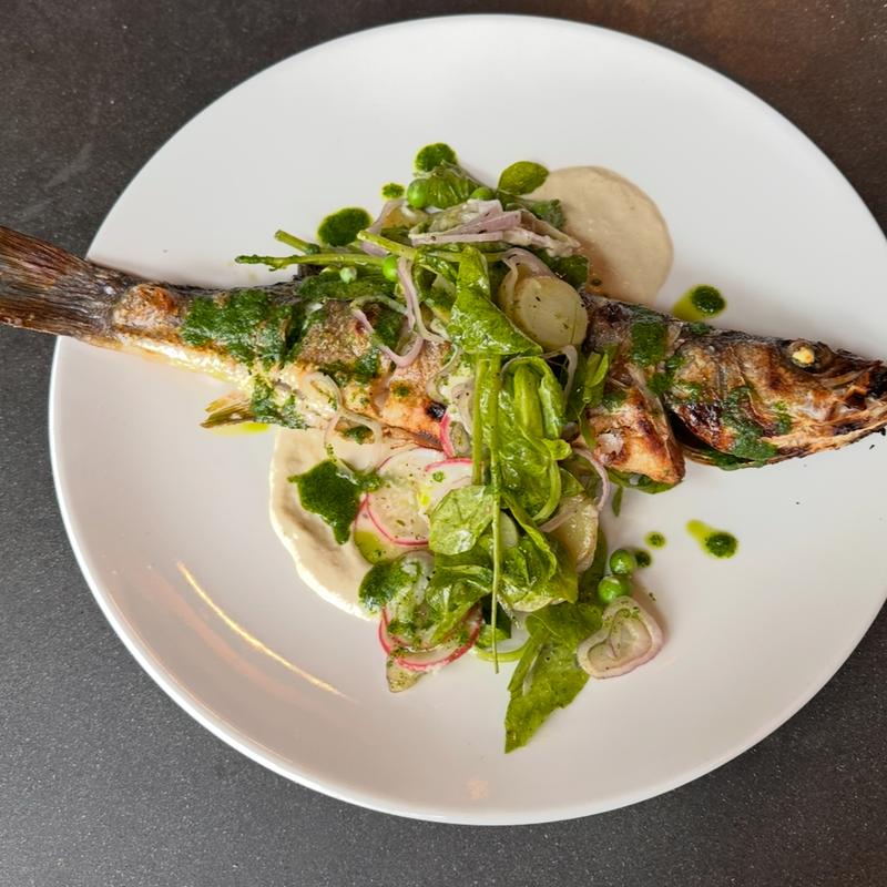 Grilled Whole Branzino photo