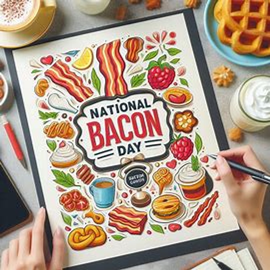 National Bacon Day at Cafe Perk event photo