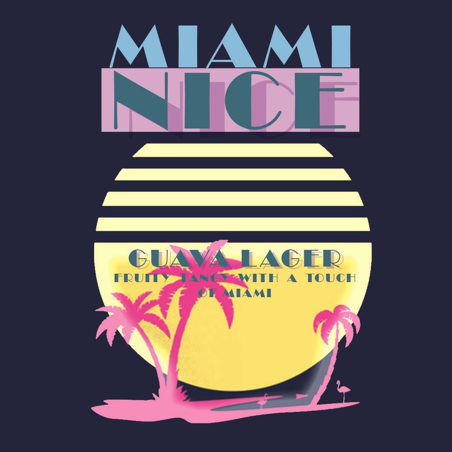 Miami Nice Guava Lager Release event photo