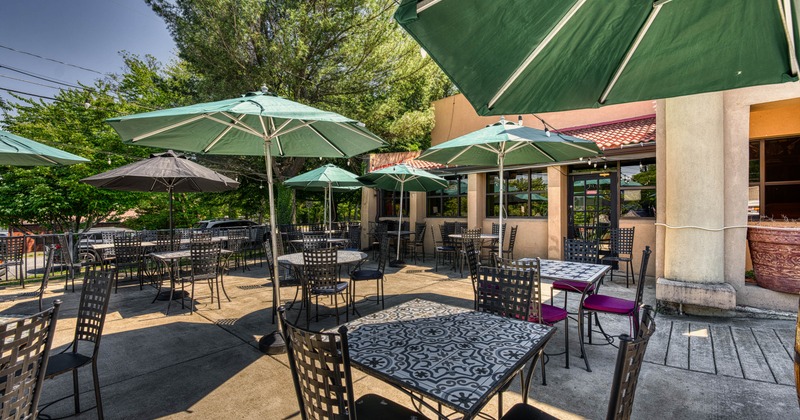 Exterior seating area