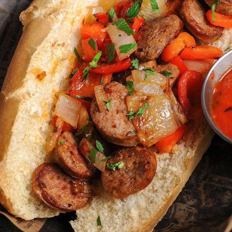 Italian Sausage, Peppers & Onions Sub photo