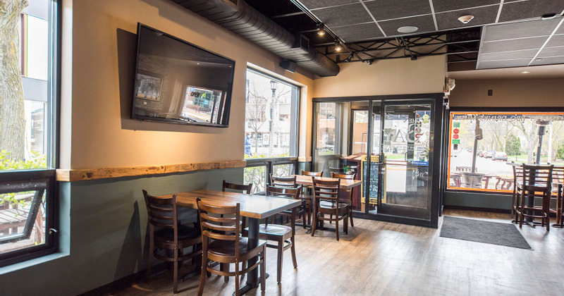 Interior, main seating area