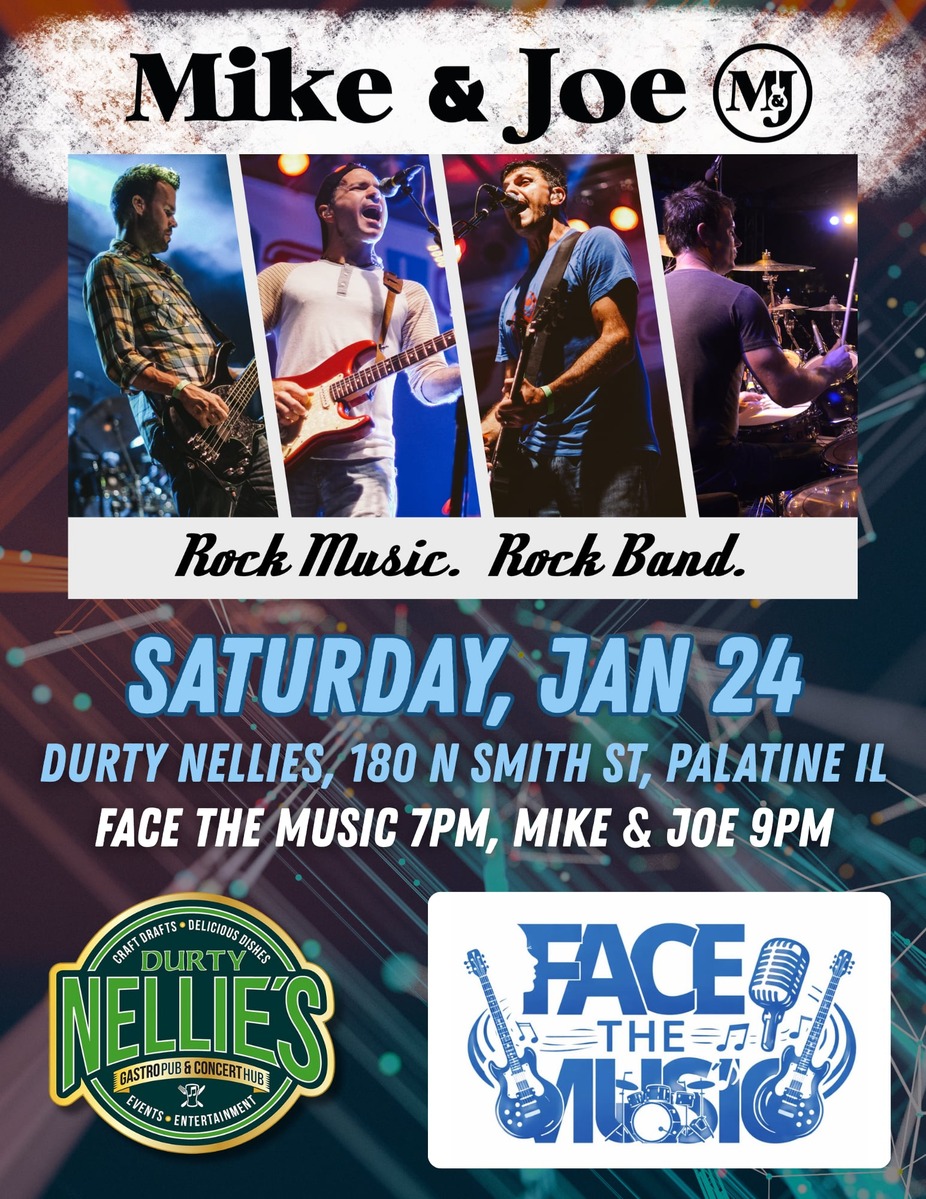 Mike & Joe with Face the music event photo