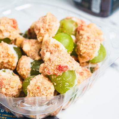 Strawberry shortcake grapes.