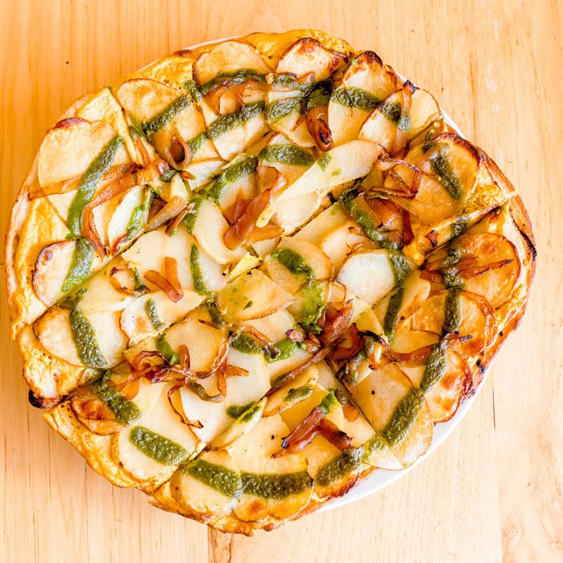 Potato Pizza (V) photo