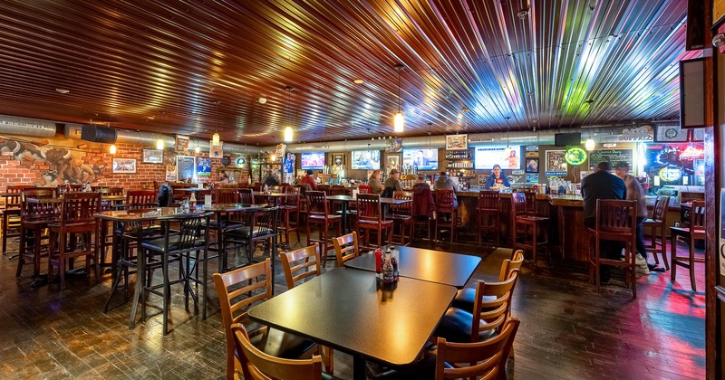 Interior, seating area