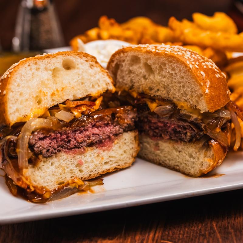 menu item 6 of 10, Burger