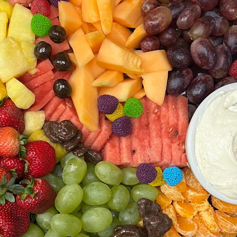 Assortment of Seasonal Fruit Served with Patti’s Homemade Dips photo