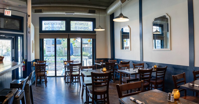 Interior, seating area