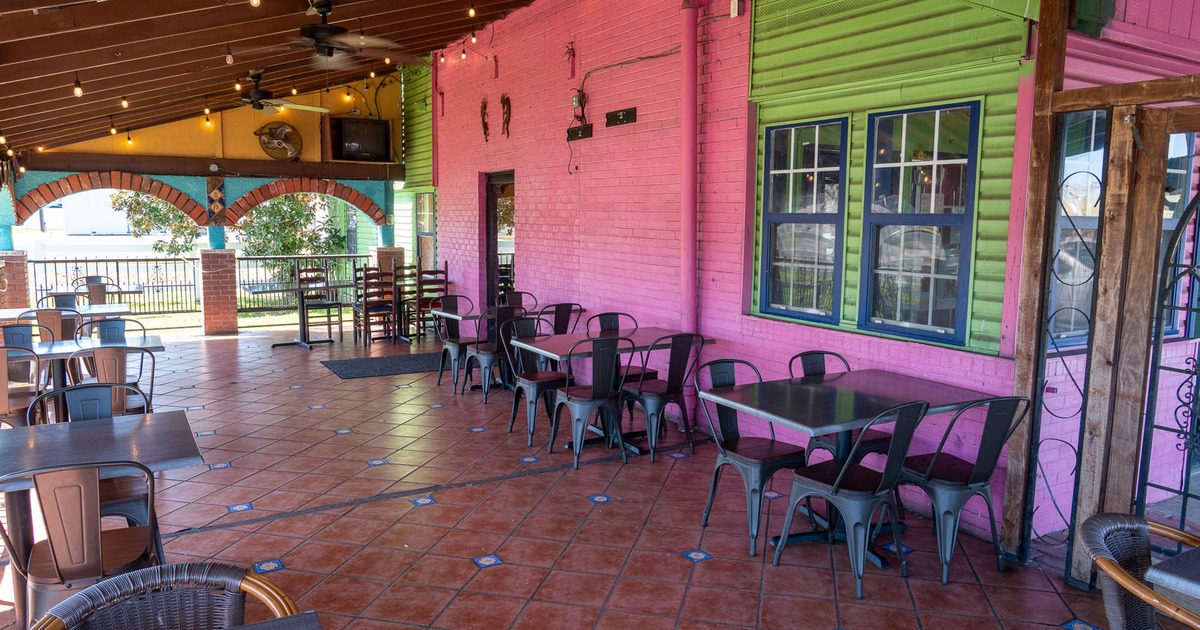 Exterior, patio, seating area