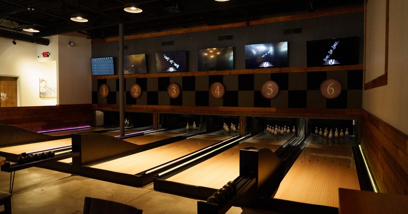 Bowling lanes