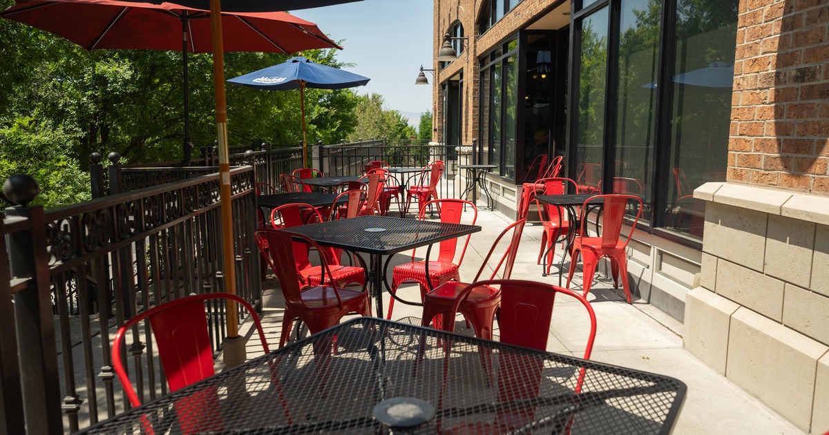 Exterior seating area