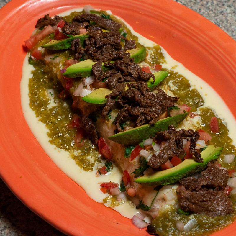 menu item 6 of 8, OMG Burrito