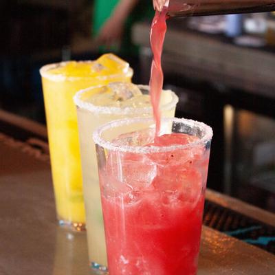 Margarita cocktails.