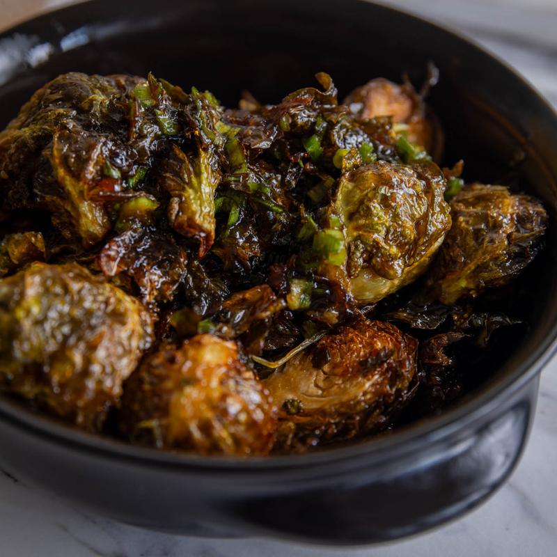 Honey Sriracha Brussels Sprouts photo