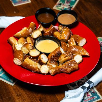 Pretzel Bites, top view