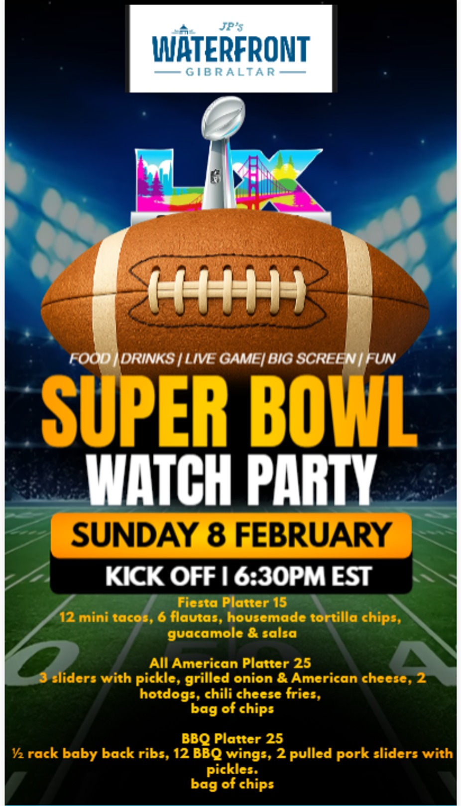 SUPER BOWL WATCH PARTY!! event photo