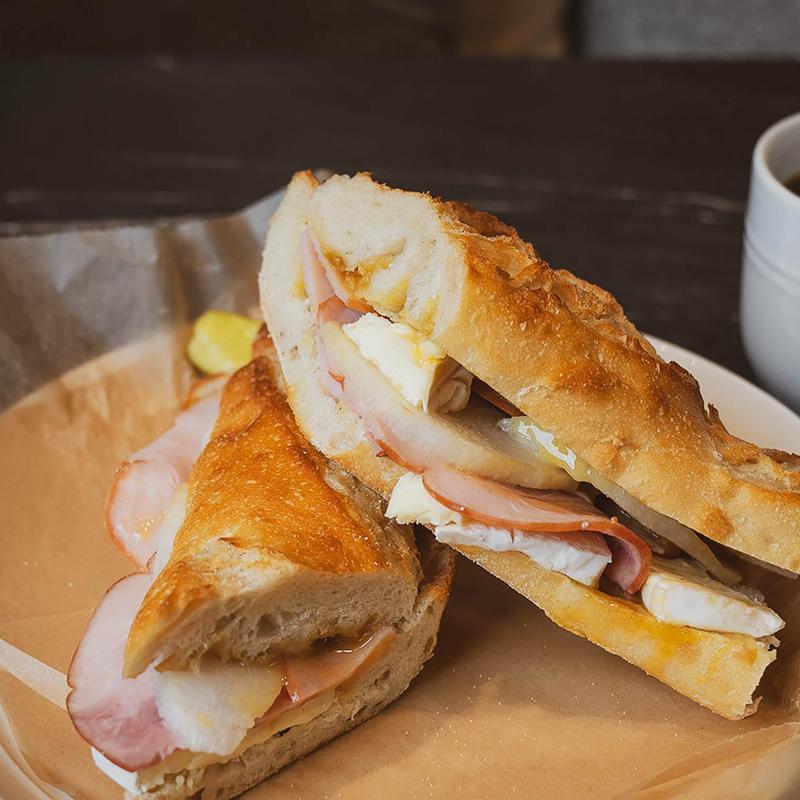 menu item 16 of 31, Brie Pear Ham