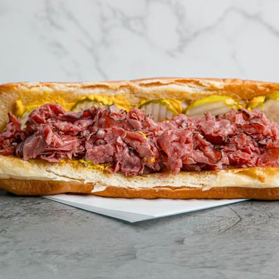Pastrami sandwich.