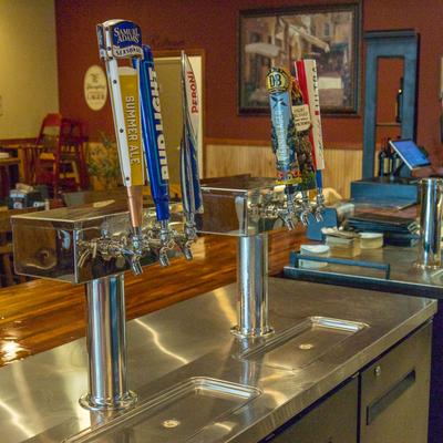 Craft Beer on Tap.