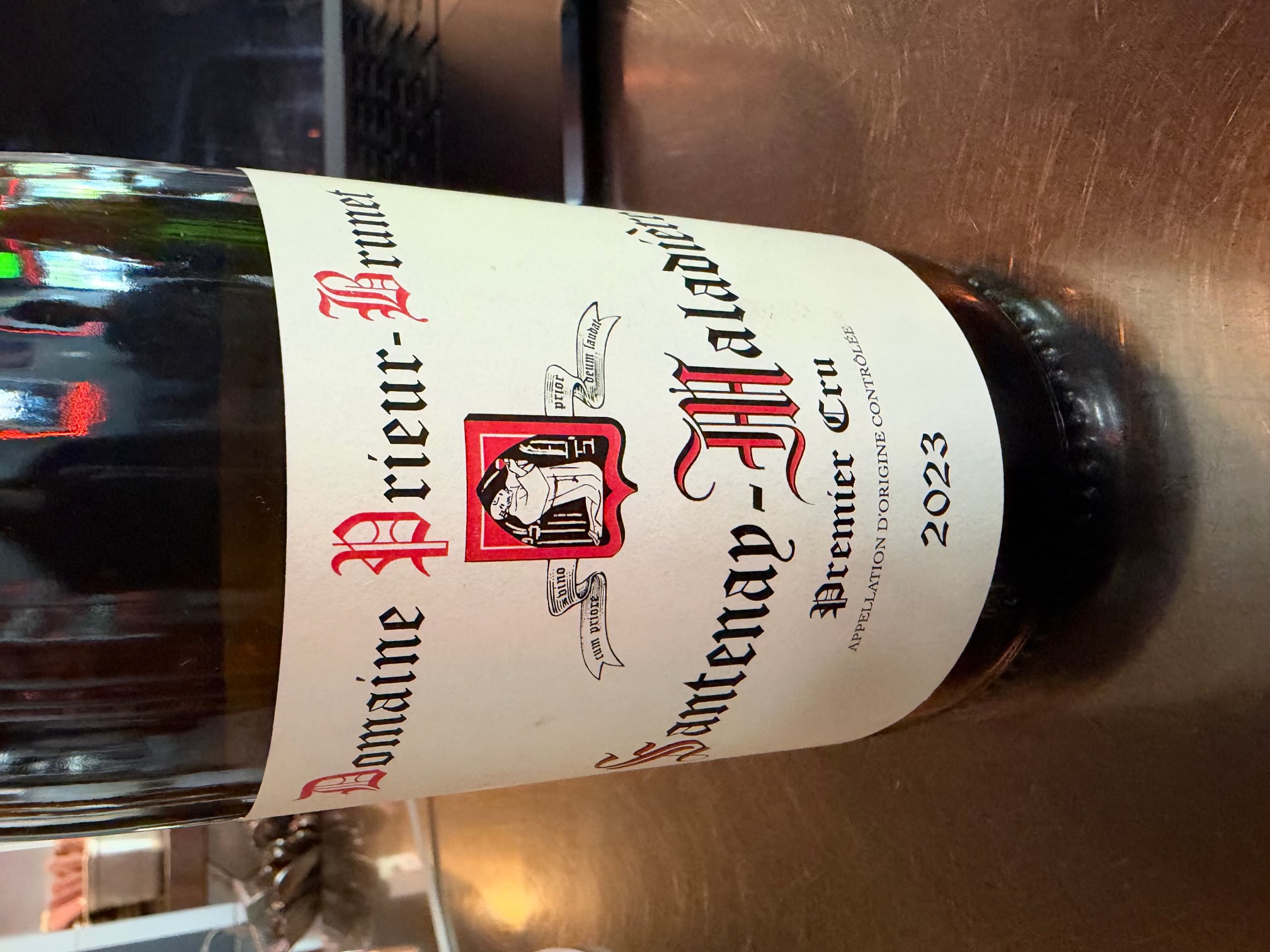 SANTENAY-MALADIÈRE, Premier Cru, Domain Prieur-Brunet 2023 photo