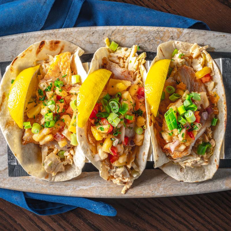 menu item 10 of 16, Fish Tacos^