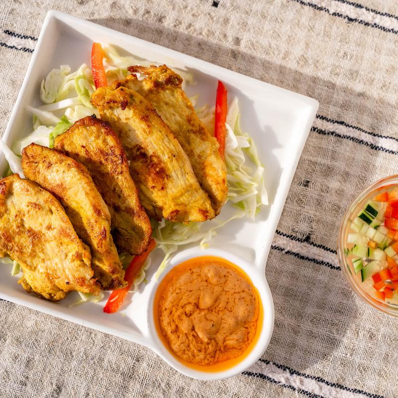 menu item 3 of 12, Chicken Satay