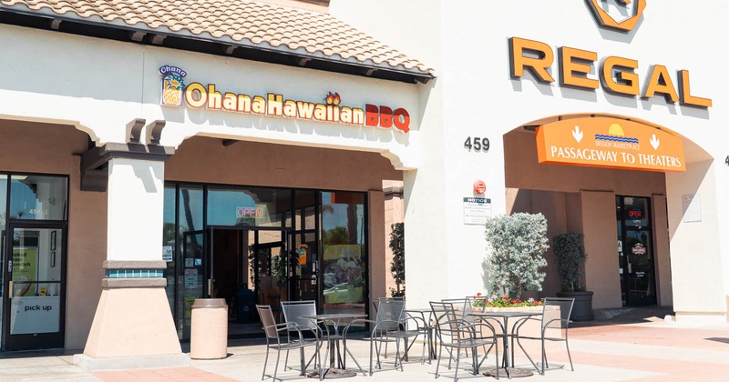 Exterior, tables and chairs